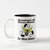 Motorrijwielen en ondeugdelijke motoseksuele Mok (Links)