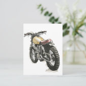 Motorrijwielen in inkt III Briefkaart (Staand voorkant)