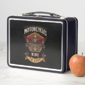 motorrijwielen met riem naar de schedel, naar de l (In situ)