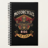 motorrijwielen met riem naar de schedel, naar de l planner (Voorkant)