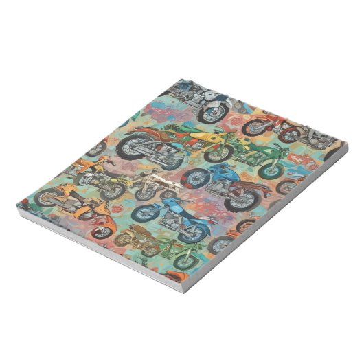 Motorrijwielen Notitieblok (Linkerzijde)