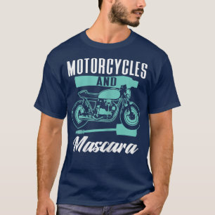 Motorrijwielen van vrouwen en motorrijder van Masc T-shirt