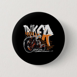 Motorrijwieler driewieler motorfiets ronde button 5,7 cm
