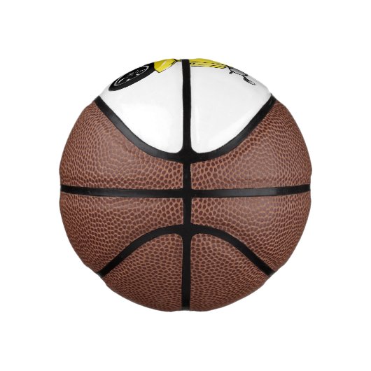 Motorrijwielillustratie cartoon basketbal (Rechts)