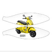 Motorrijwielillustratie cartoon basketbal (Panelen)