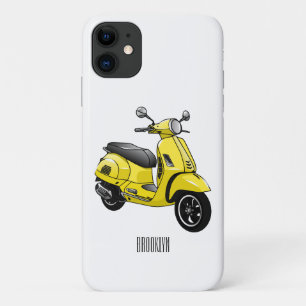 Motorrijwielillustratie cartoon Case-Mate iPhone case