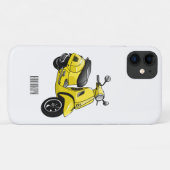 Motorrijwielillustratie cartoon Case-Mate iPhone case (Achterkant (horizontaal))