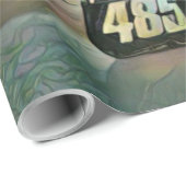  motorrijwielkunst cadeaupapier (Rol Hoek)