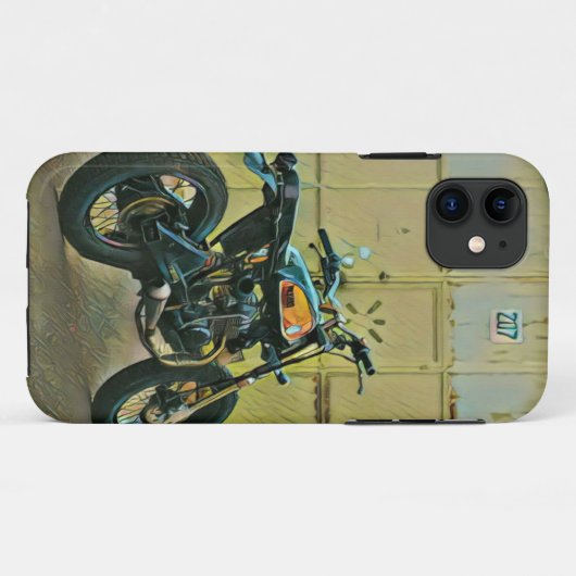 motorrijwielkunst Case-Mate iPhone case (Achterkant (horizontaal))