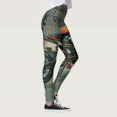  motorrijwielkunst leggings (Rechts)
