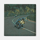  motorrijwielkunst magneet (Voorkant)