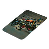 motorrijwielkunst magneet (Linkerzijde)