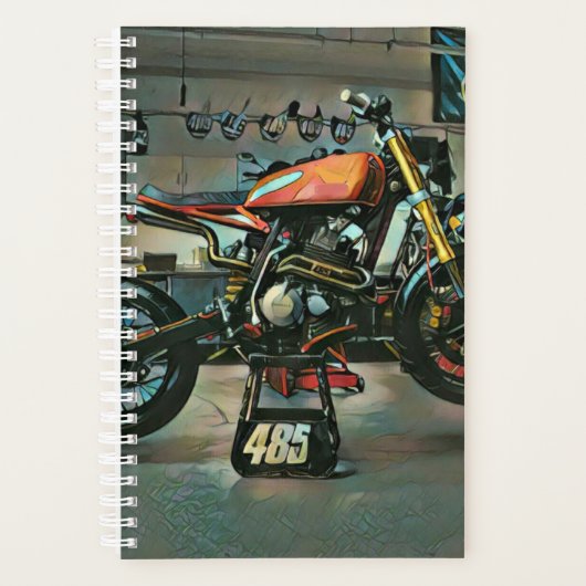  motorrijwielkunst planner (Voorkant)