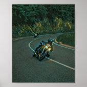 motorrijwielkunst poster (Voorkant)