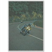  motorrijwielkunst sticker (Voorkant)