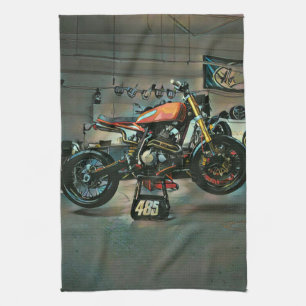 motorrijwielkunst theedoek