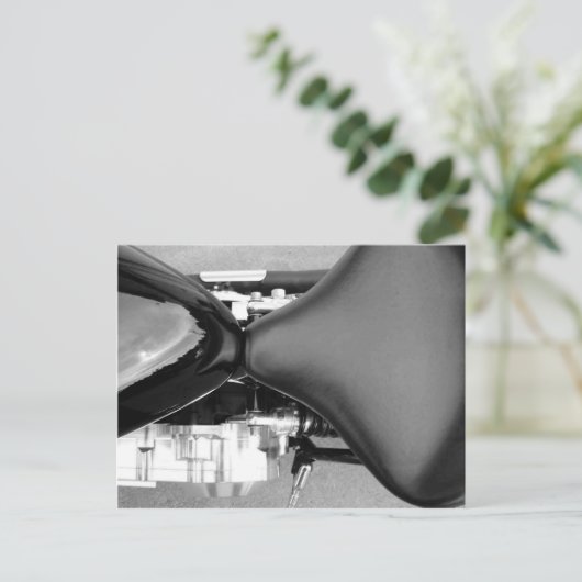 Motorrijwielonderdelen Zitplaats Brandstoftank Fot Briefkaart (Staand voorkant)