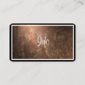 motorrijwieltekening visitekaartje (Achterkant)