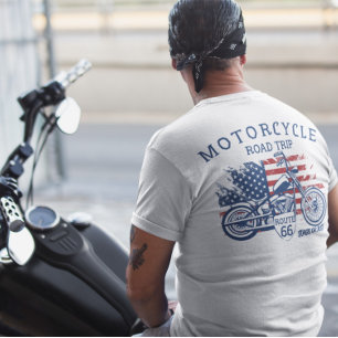 Motorrit Route 66 Sturgis of Bankroet  T-shirt