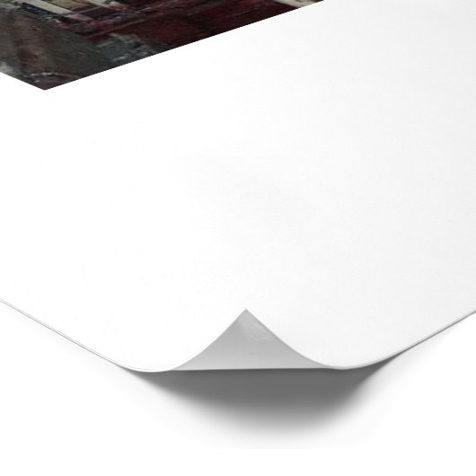 Motorruimte 2 en Propgrootte 22 bij 15 Poster (Hoek)