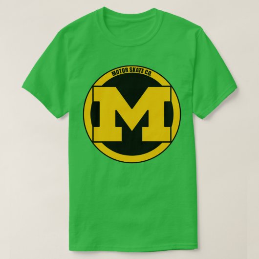 MotorSchaats Co. medio jaren 90 T-shirt (Design voorkant)