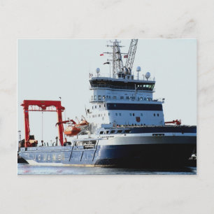 Motorschip, Edinburgh Leith-haven Briefkaart