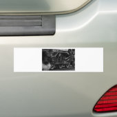 Motorschool voor locomotieven bumpersticker (Op auto)