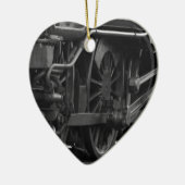 Motorschool voor locomotieven keramisch ornament (Links)