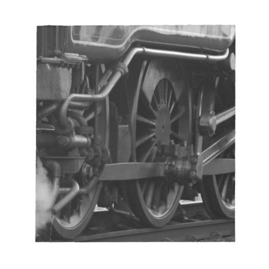 Motorschool voor locomotieven notitieblok (Voorkant)