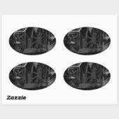 Motorschool voor locomotieven ovale sticker (Vel)