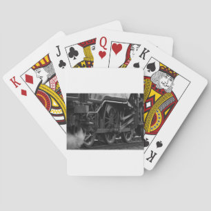 Motorschool voor locomotieven pokerkaarten