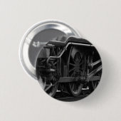 Motorschool voor locomotieven ronde button 5,7 cm (Voorkant /achterkant)