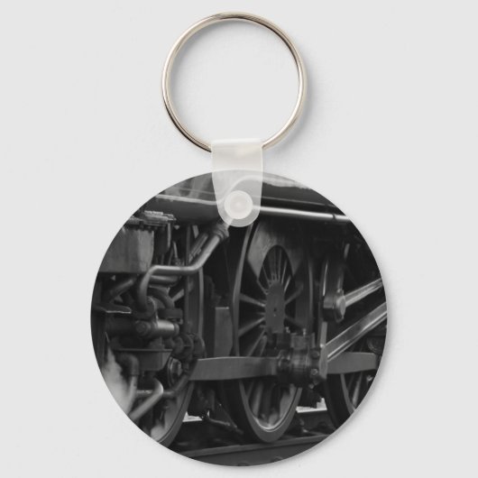 Motorschool voor locomotieven sleutelhanger (Voorkant)