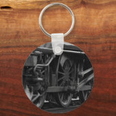 Motorschool voor locomotieven sleutelhanger (Voorkant)