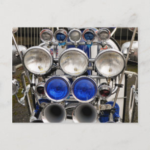 MOTORSCOOTER BRIEFKAART