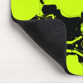 Motorsilhouet voor wolfietsen muismat (Hoek)