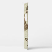 motorsilhouetten: naadloze achtergrond Case-Mate iPhone case (Achterkant / Rechts)