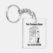 Motorsloopauto's Sleutelhanger (Voorkant Links)