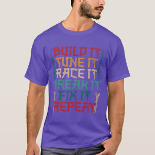 Motorsport Auto-onderdelen Automotive familie T-shirt