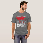 Motorsport Caruning funny T-shirt (Voorkant volledig)