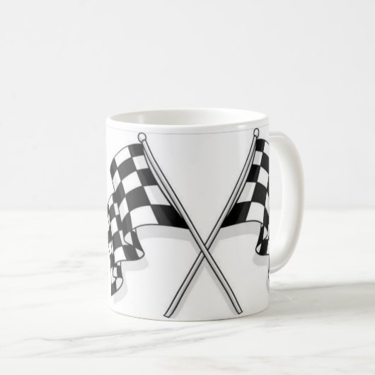 MOTORSPORT FLAGS - MUG KOFFIEMOK (Voorkant rechts)