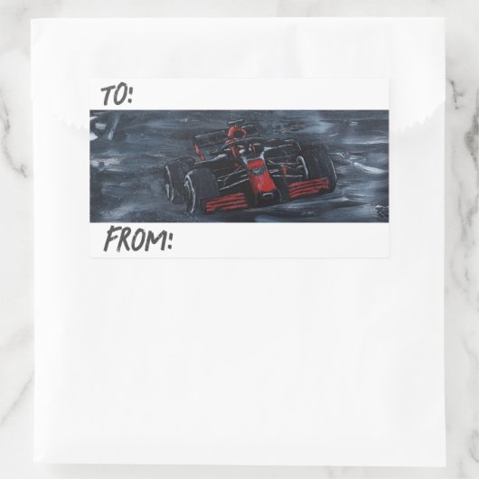 Motorsport label sticker (Tas)