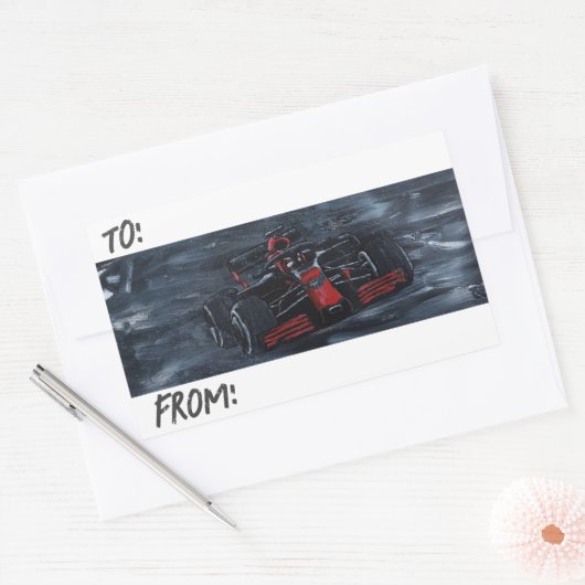 Motorsport label sticker (Envelop)