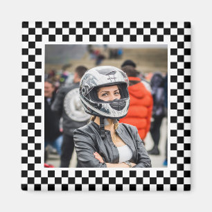Motorsport met foto magneet