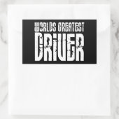 Motorsport Racing Drivers Wereld Grootste Driver Rechthoekige Sticker (Tas)