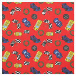 Motorsport Racing Track Sportwagens op rood Stof