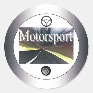 Motorsport - sticker rond
