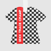 Motorsport thema ornament (achterkant)