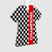 Motorsport thema ornament (voorkant)