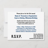 Motorsportevenement of mudding Uitnodigen Kaart (Achterkant)